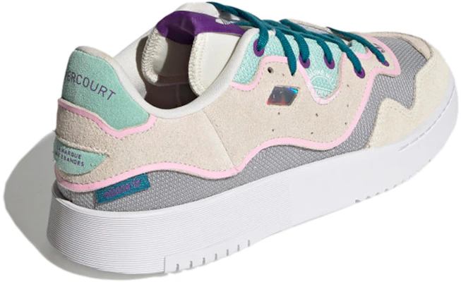 (W) adidas Originals Supercourt XX ''Gris Bleu Violet'' S42816 Shop (W) adidas Originals Supercourt XX ''Gris Bleu Violet'' S42816