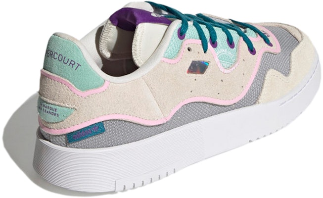 (W) adidas Originals Supercourt XX 'Gris Azul Morado' S42816 Shop (W) adidas Originals Supercourt XX 'Gris Azul Morado' S42816