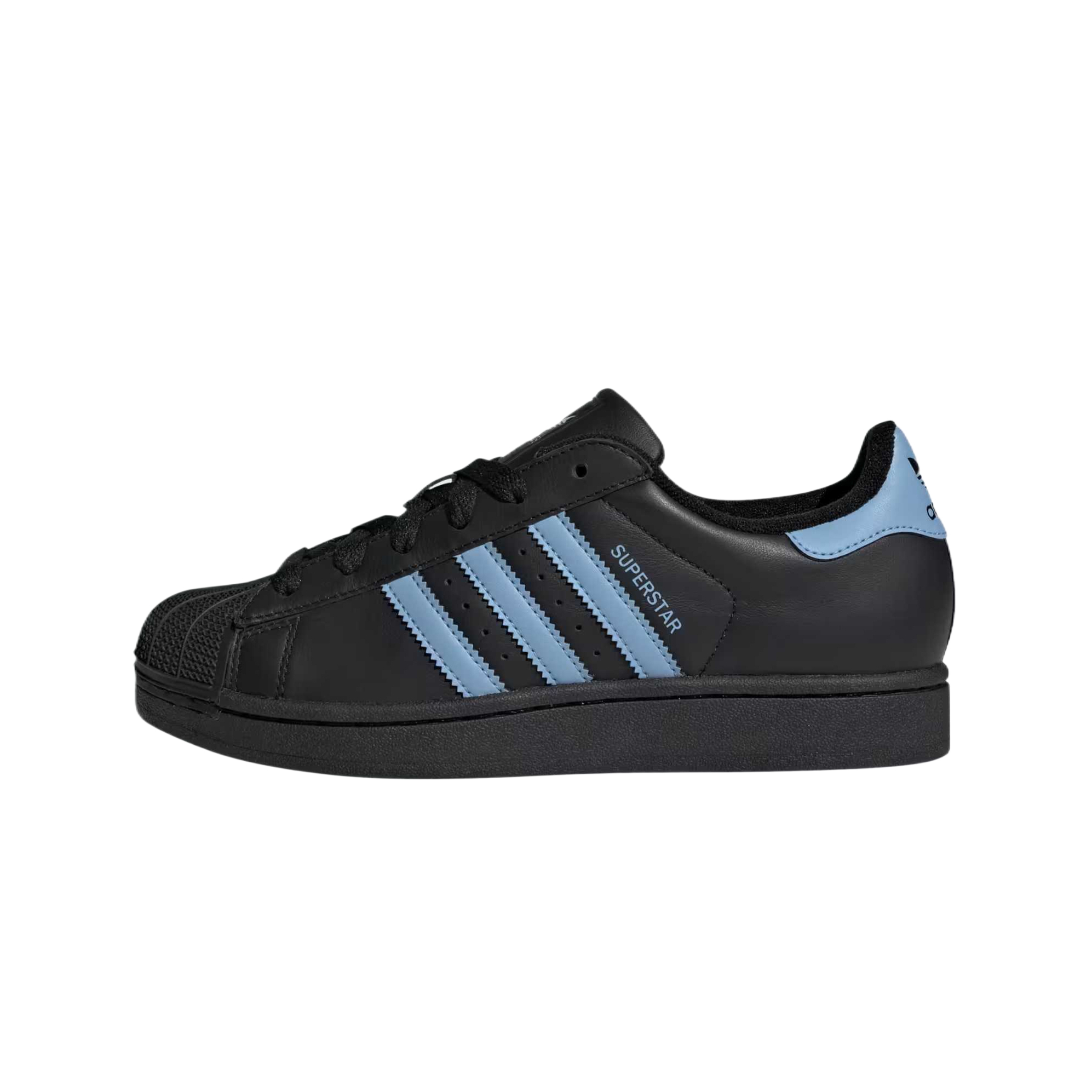 (Women) adidas Originals Superstar 2 Black Casual Low-Top Fashion Sneakers JS1338