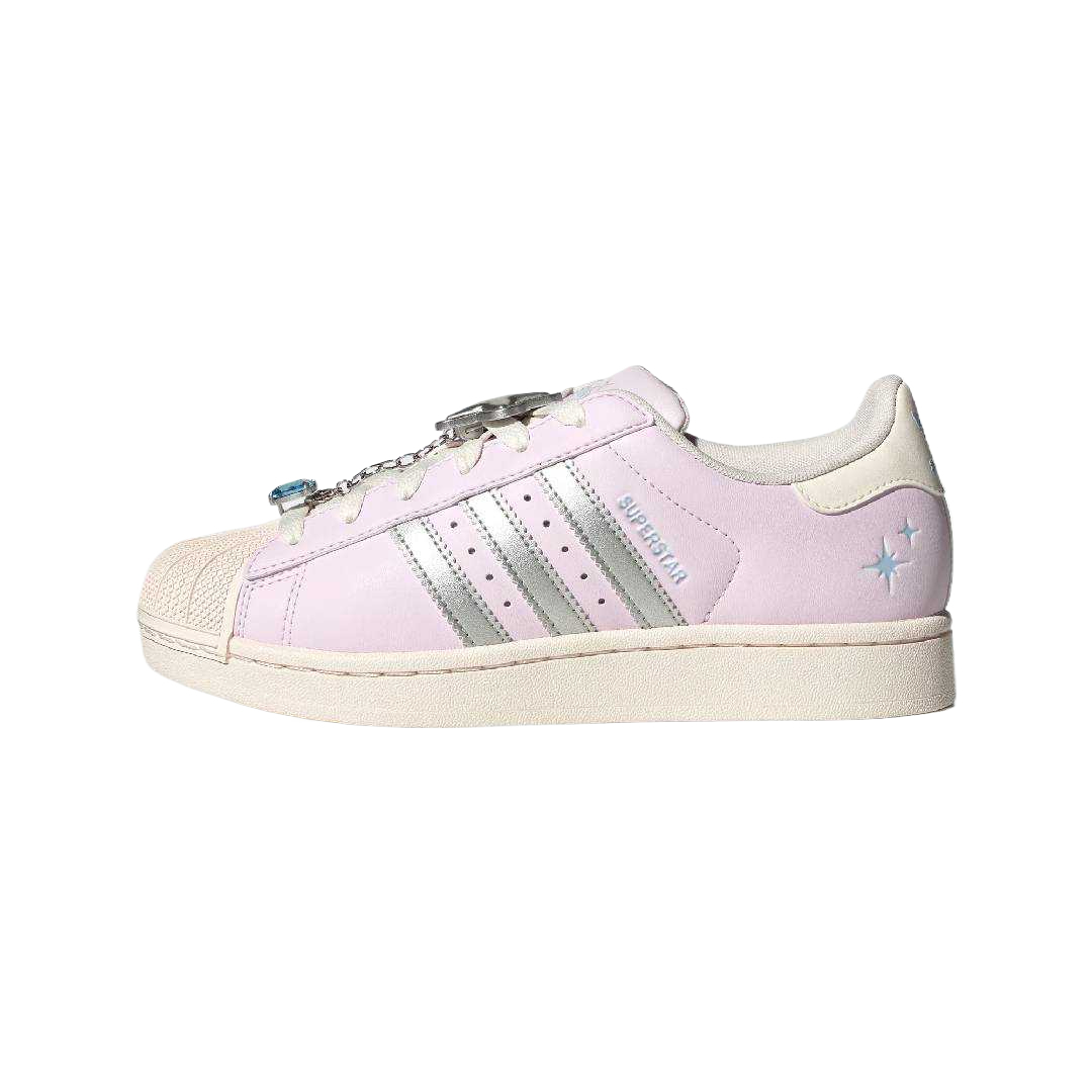 (Women) adidas Originals Superstar 2 Pink Fashion Low-Top Sneakers. JQ8776