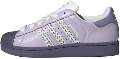 (Women) adidas Originals Superstar 2 Purple Comfortable Flat Sneakers KJ4210 (Women) adidas Originals Superstar 2 Purple Comfortable Flat Sneakers KJ4210