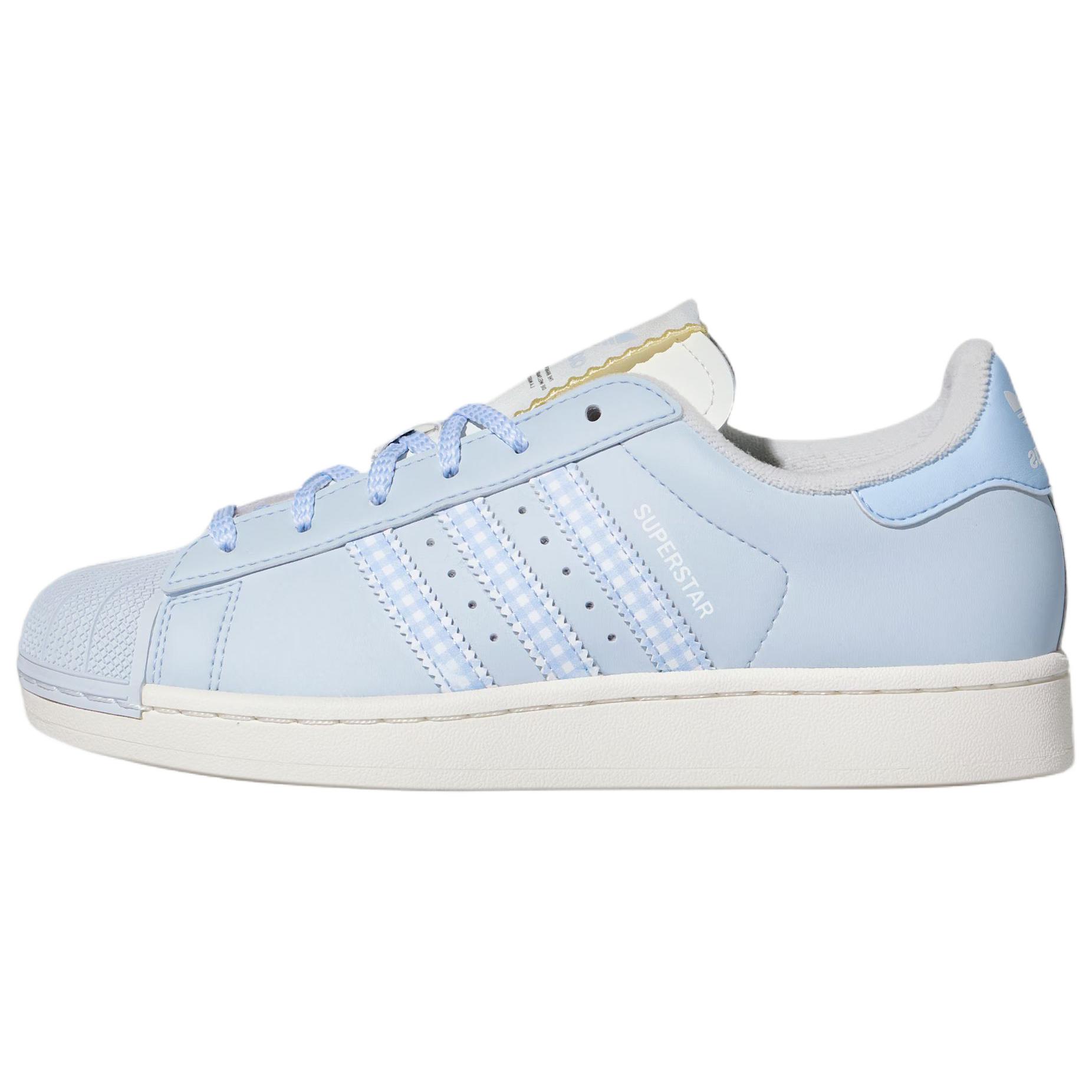 (Women) adidas Originals Superstar 2 Sneakers Blue White Casual Lace-Up Shoes HQ2646