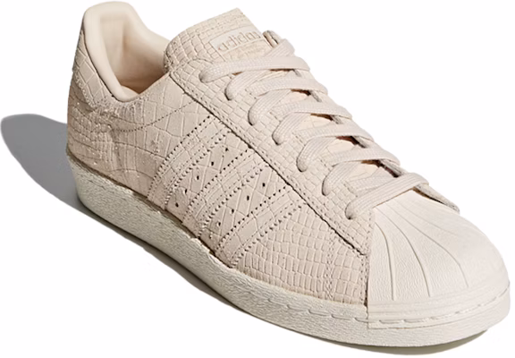 (Women) adidas Originals Superstar 80s 'Cream White' CQ2515 Lookbook (Women) adidas Originals Superstar 80s 'Cream White' CQ2515