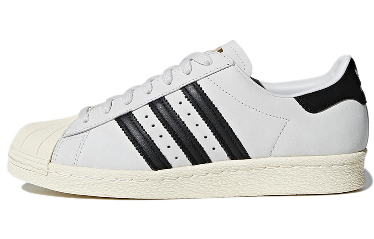 Buy (W) 阿迪达斯 Originals Superstar 80s 灰黑配色 CQ2512