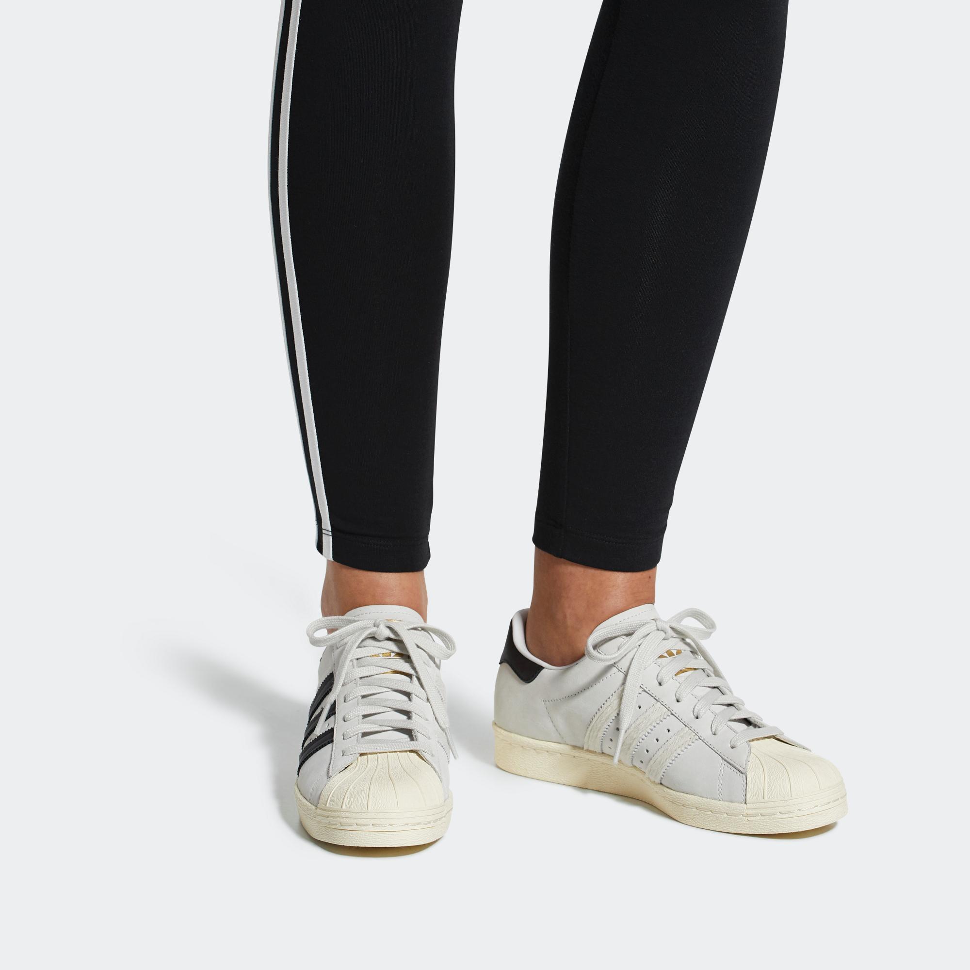 Sizing (W) 阿迪达斯 Originals Superstar 80s 灰黑配色 CQ2512