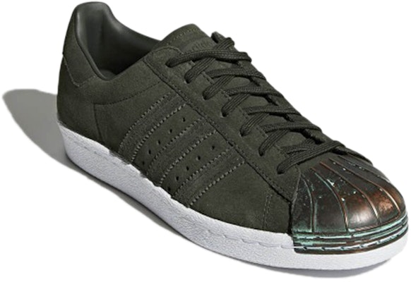 (W) adidas Originals Superstar 80s 'Hijau Militer' CQ3105 Lookbook (W) adidas Originals Superstar 80s 'Hijau Militer' CQ3105