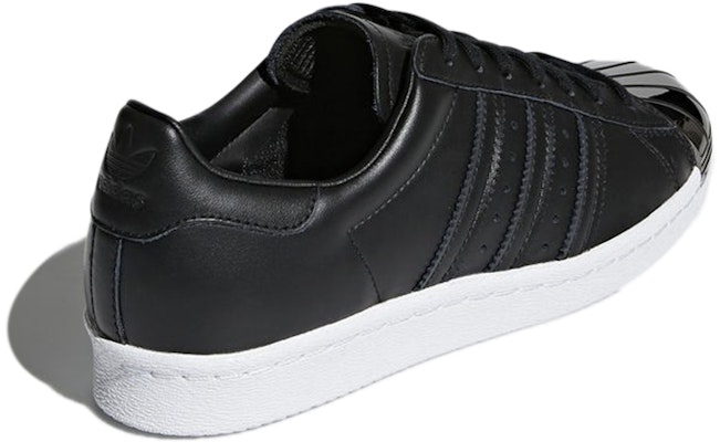 (Women) adidas Originals Superstar 80s 'Obsidian Black' DB2152 Shop (Women) adidas Originals Superstar 80s 'Obsidian Black' DB2152