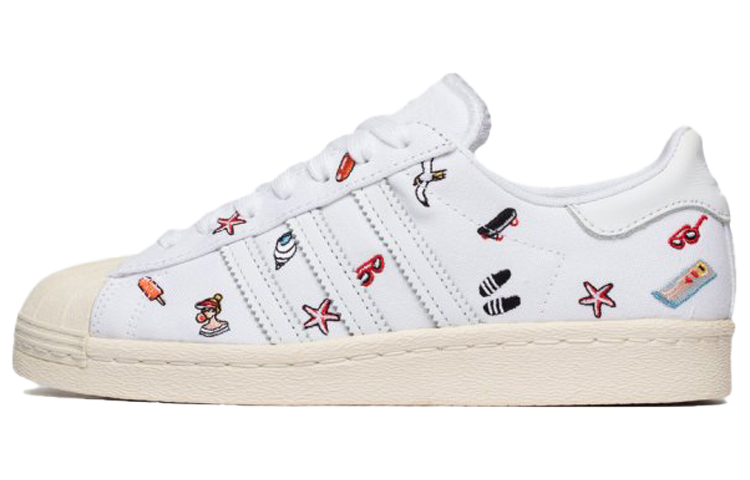 (W) adidas originals Superstar 80s 'White'