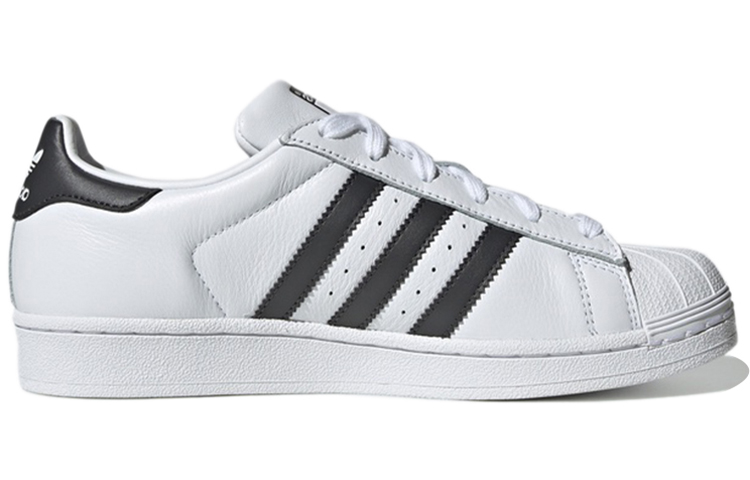 (W) adidas originals Superstar For Black/White/Golden 圖 2