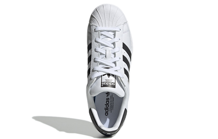 (W) adidas originals Superstar For Black/White/Golden 圖 5