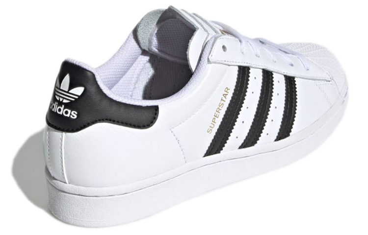 Shop (W) adidas Superstar 'Putih Garis Hitam' H03904
