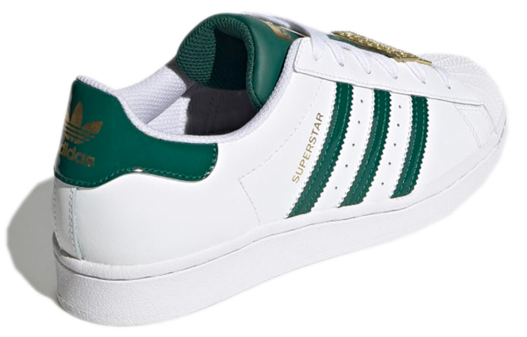 (W) adidas Originals Superstar 'White Green' 圖 4