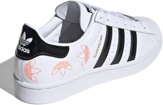 (W) 阿迪达斯三叶草 Superstar LOGO '黑白' 款 FX2246 Lookbook (W) 阿迪达斯三叶草 Superstar LOGO '黑白' 款 FX2246