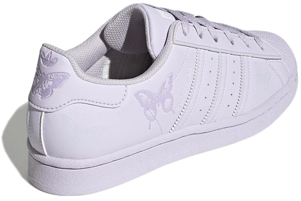 (W) adidas originals Superstar 'Ungu Tua Perak Matte' GX2167 Shop (W) adidas originals Superstar 'Ungu Tua Perak Matte' GX2167