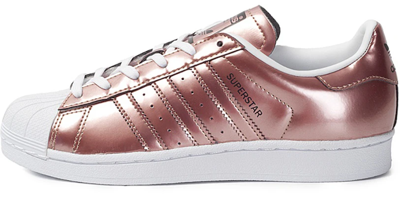 adidas originals Superstar 舒適耐磨板鞋 女款 玫瑰金 Buy adidas originals Superstar 舒適耐磨板鞋 女款 玫瑰金