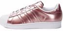 Buy adidas originals Superstar 舒適耐磨板鞋 女款 玫瑰金