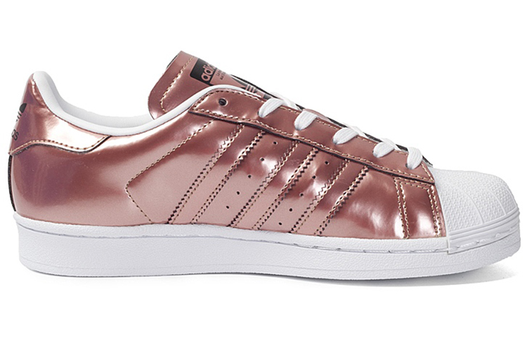 Order adidas originals Superstar 舒適耐磨板鞋 女款 玫瑰金