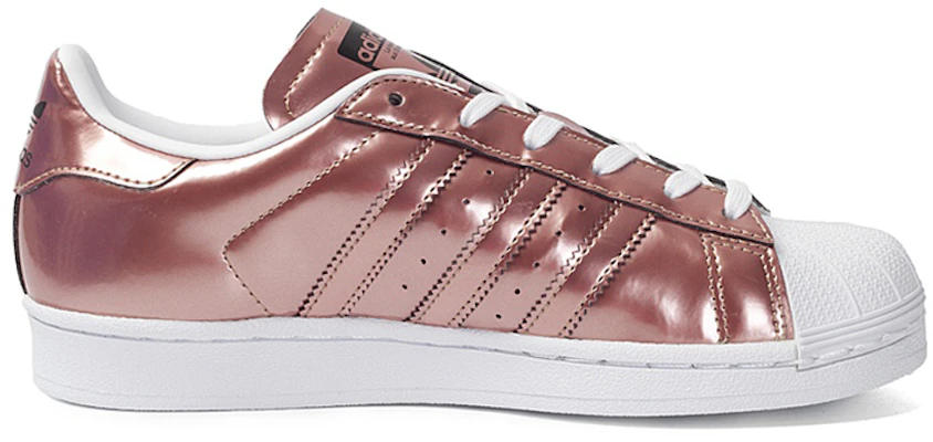 adidas originals Superstar 舒適耐磨板鞋 女款 玫瑰金 Order adidas originals Superstar 舒適耐磨板鞋 女款 玫瑰金