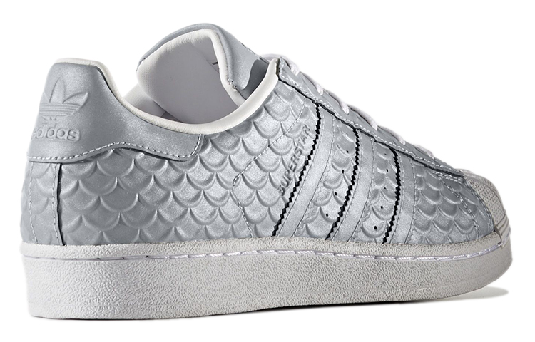 (W) adidas Originals Superstar 'Silver' 圖 4