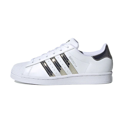 (W) adidas originals Superstar 'Silver White'