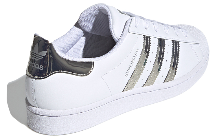 (W) adidas originals Superstar 'Silver White' 圖 4
