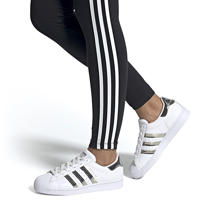 (W) adidas originals Superstar 'Silver White' 圖 7