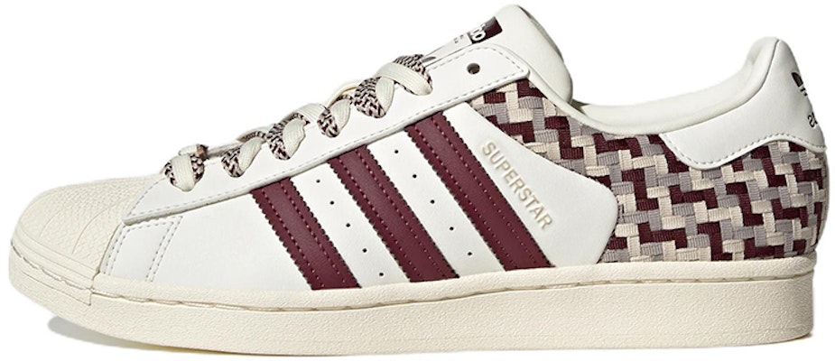 Buy Women adidas Originals Superstar Skateboard Shoes Off White Maroon FZ5588 Novelship