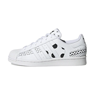 (W) adidas originals Superstar Sneakers Black/White
