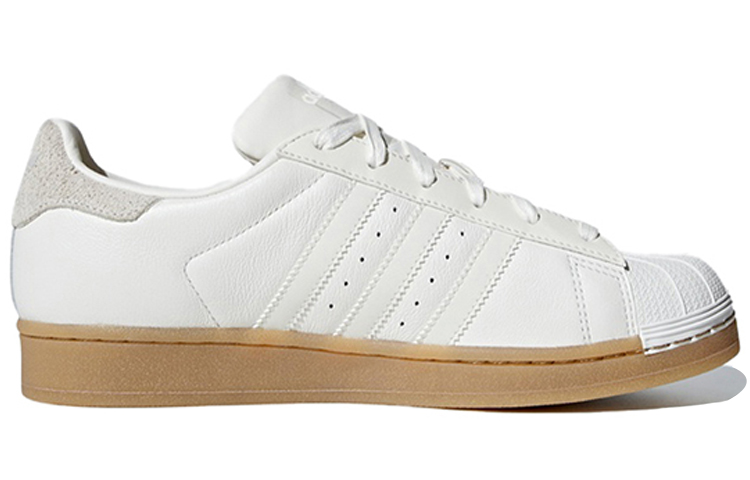 (W) adidas originals Superstar White/Brown 圖 2