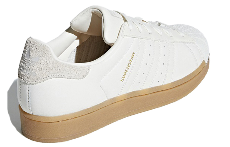 (W) adidas originals Superstar White/Brown 圖 4