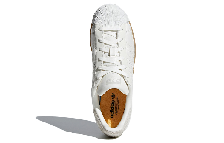 (W) adidas originals Superstar White/Brown 圖 5