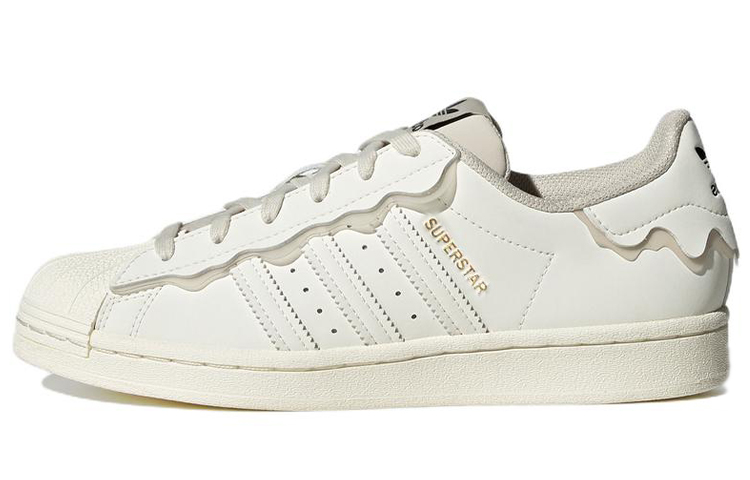 (Women) adidas originals Superstar Sneakers Creamy GW4441 Nicesnk