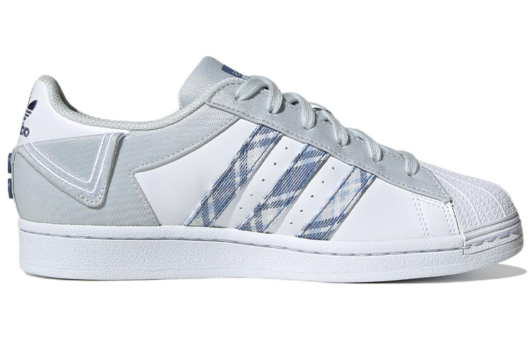 (Women) adidas Originals Superstar ‘White Gray Blue’ IG3005