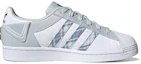 Order adidas originals Superstar 輕便耐磨防滑 低筒 運動鞋 女款 白色及牛仔藍色