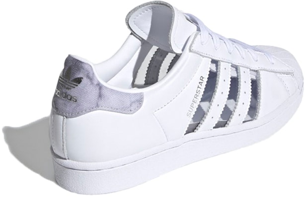 adidas originals Superstar 女款 白灰紫變色 Shop adidas originals Superstar 女款 白灰紫變色