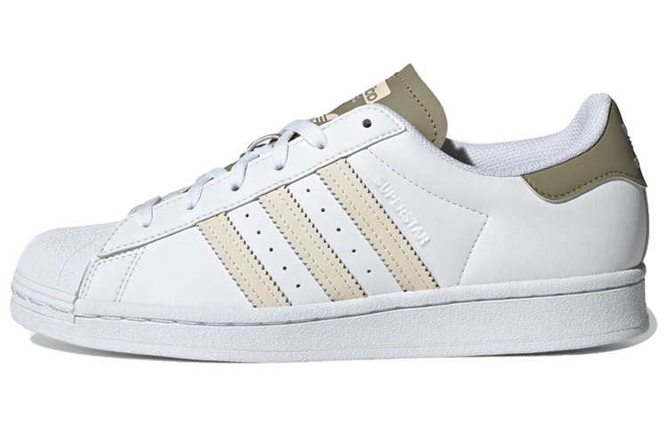 (Women) adidas Superstar 'White Olive Green' GW7256