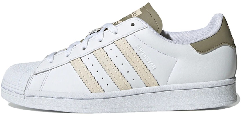 adidas originals Superstar 防滑耐磨 低筒 板鞋 女式 白綠 Buy adidas originals Superstar 防滑耐磨 低筒 板鞋 女式 白綠