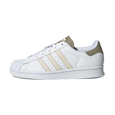 (W) adidas Superstar 'White Olive Green'