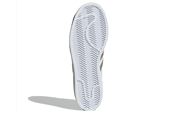 Details for adidas originals Superstar 防滑耐磨 低筒 板鞋 女式 白綠