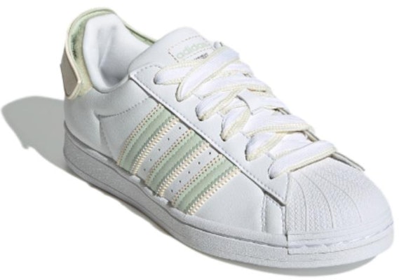 (W) adidas Originals Superstar 'Putih Hijau' H03728 Shop (W) adidas Originals Superstar 'Putih Hijau' H03728