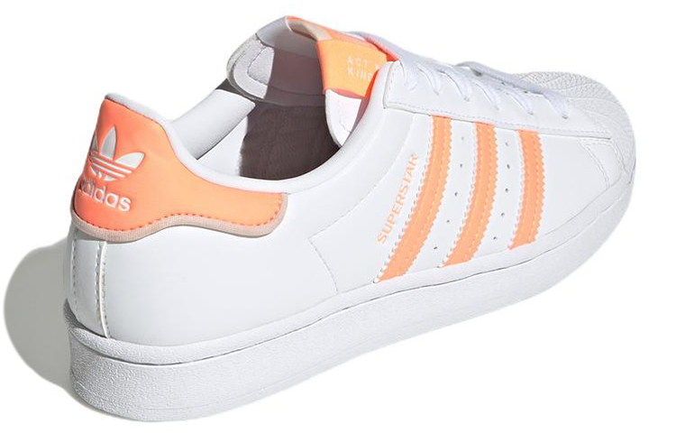 Shop (W) adidas Originals Superstar Zapatos 'Naranja Fluorescente' GX1834