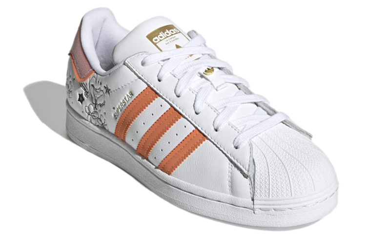 (W) adidas originals Superstar Golden 'White Orange' 圖 3