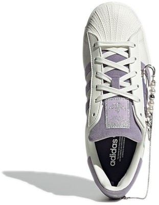 (Women) adidas originals Superstar SneakersShoes 'White Purple' GZ3389 Purchase (Women) adidas originals Superstar SneakersShoes 'White Purple' GZ3389