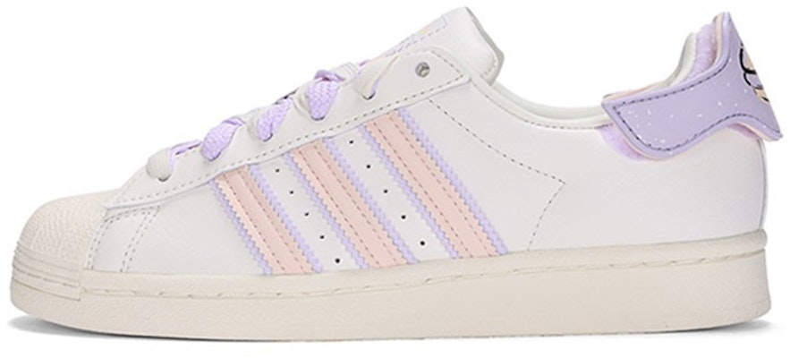 Purple and 2025 pink adidas