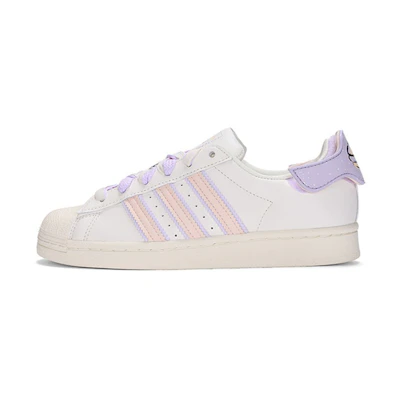 (W) adidas Originals Superstar 'White Purple Pink'