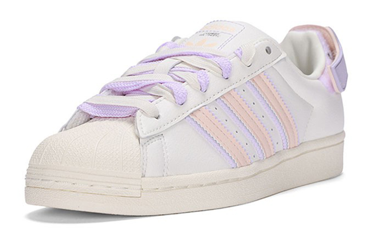 Lookbook (W) 阿迪达斯三叶草Superstar白紫粉配色 H03727