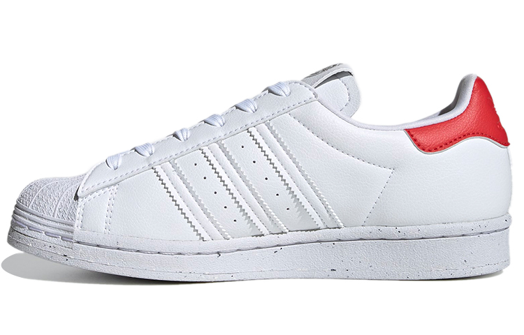 (W) adidas originals Superstar 'White Red'