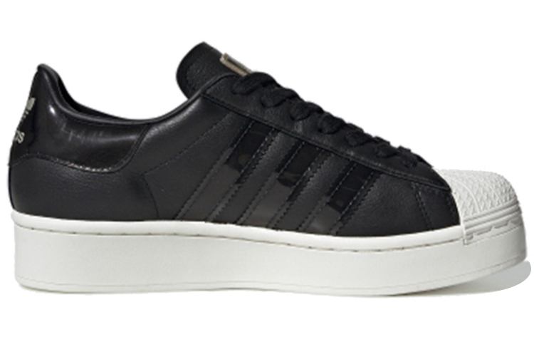 Order adidas originals Superstar Bold 防滑輕便 低筒 板鞋 女款 黑色