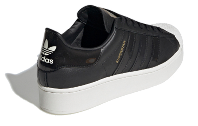 Shop adidas originals Superstar Bold 防滑輕便 低筒 板鞋 女款 黑色