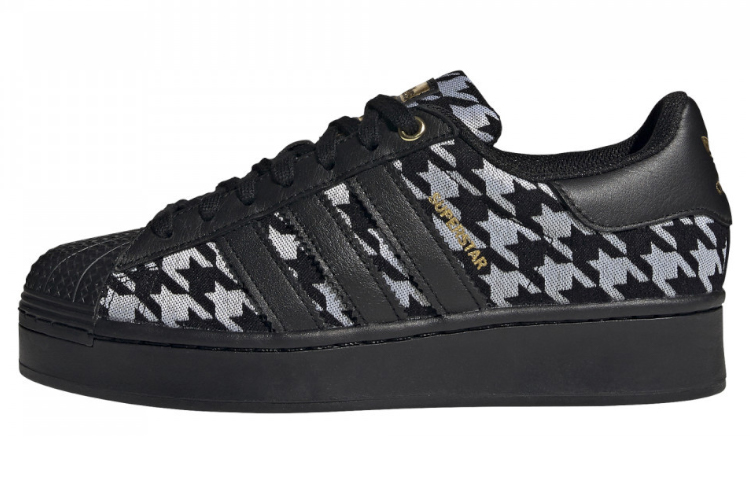 (Women) adidas originals Superstar Bold 'Black Gray' FW2503